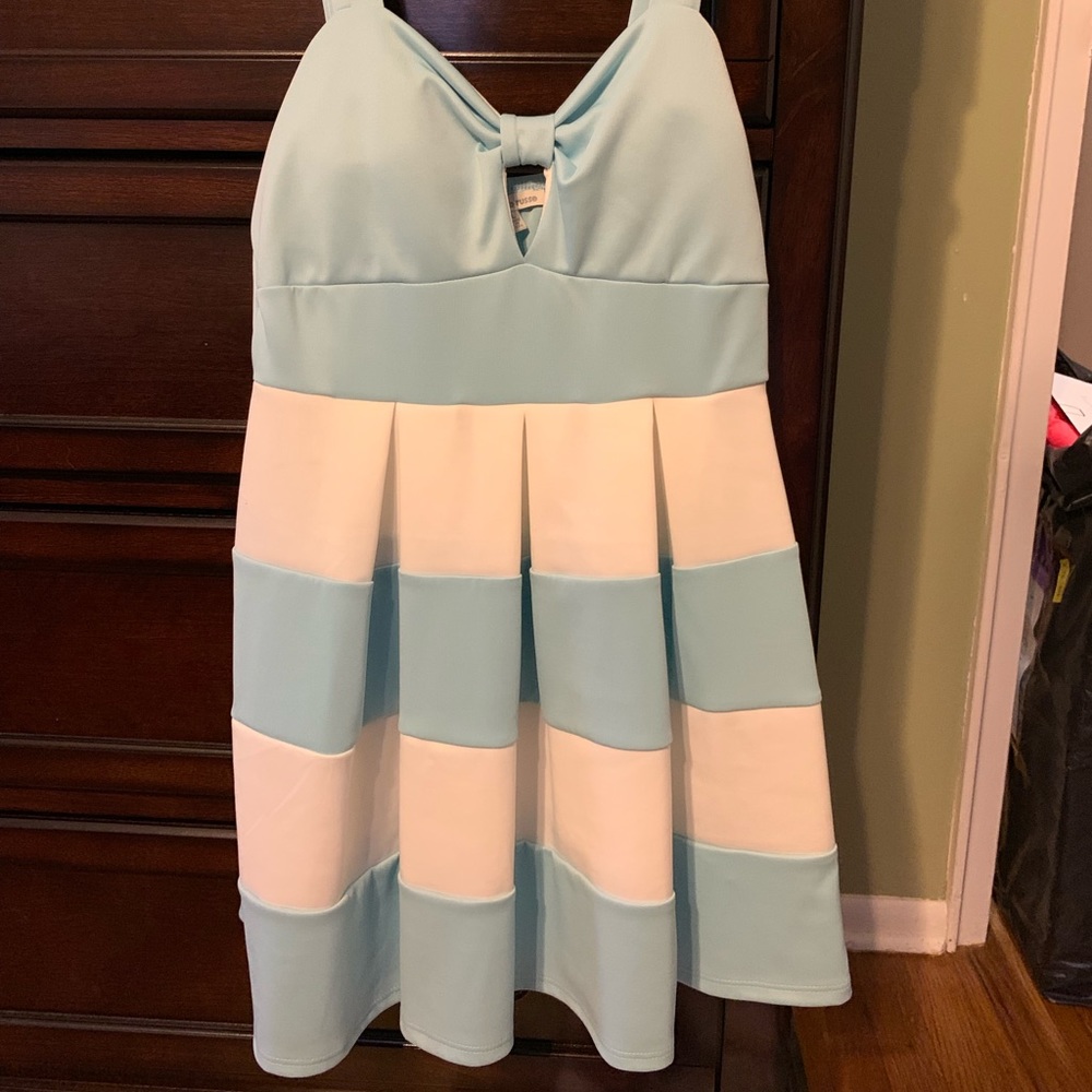 Striped strap dress